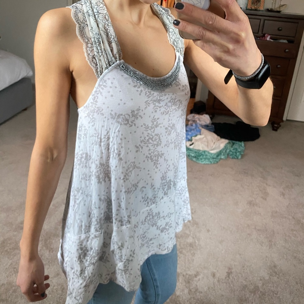 FP cute cross back tank